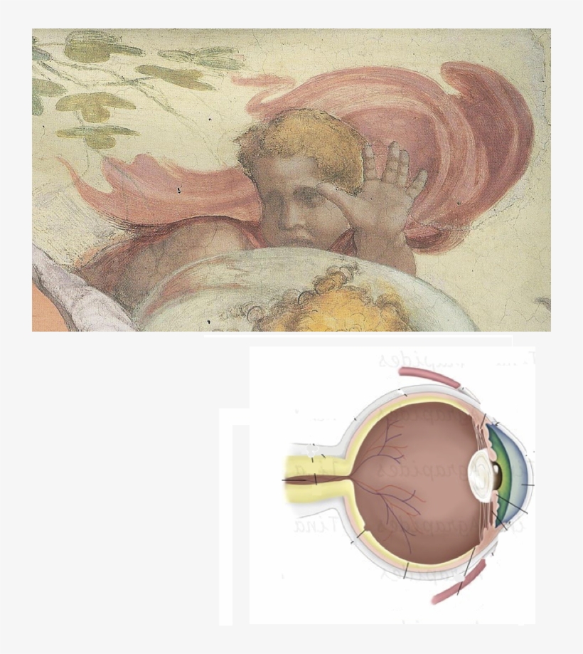 Jonah's Large Figure Sits Above The Last Judgment And - Michelangelo Buonarroti, transparent png download