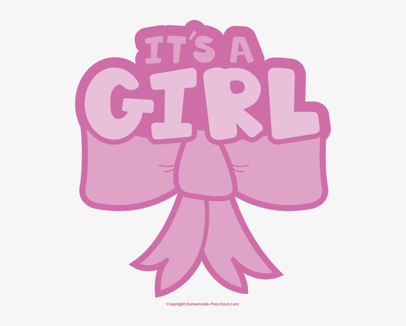 Its A Girl Png Transparent Its A Girl - Its A Girl Bow, transparent png download