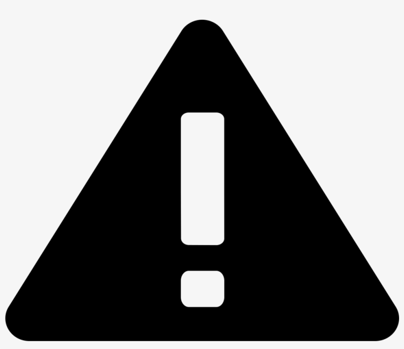 Warning Sign Construction - Icon Danger, transparent png download