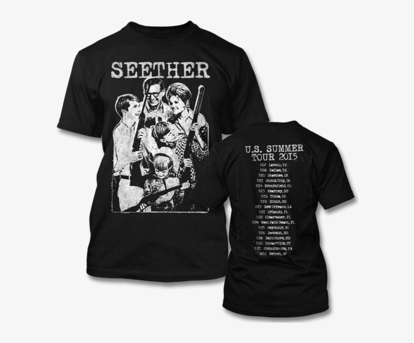 Happy Family 2015 Tour T-shirt - River Bad At Breaking Up, transparent png download
