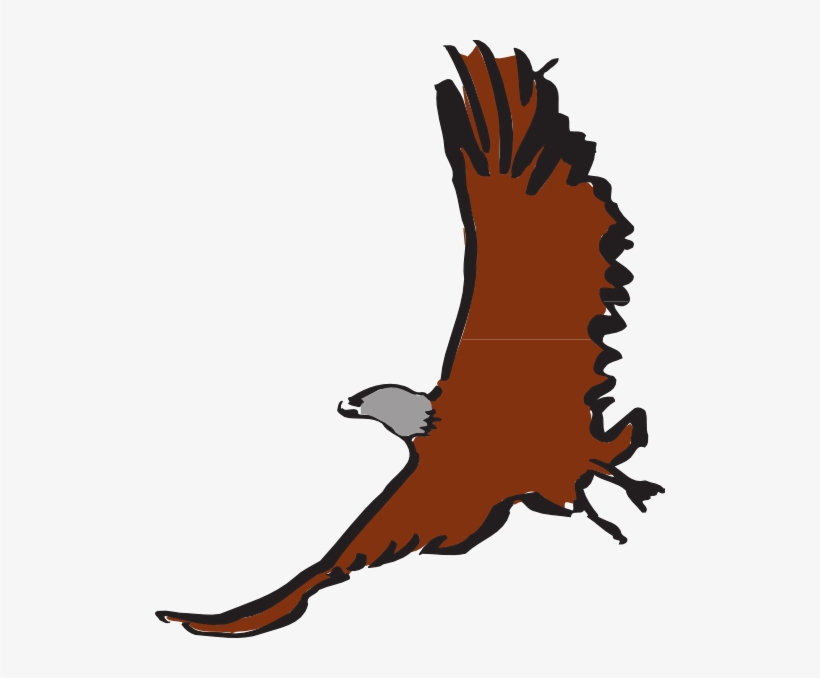 Flying Eagle Art Svg Clip Arts 510 X 598 Px, transparent png download
