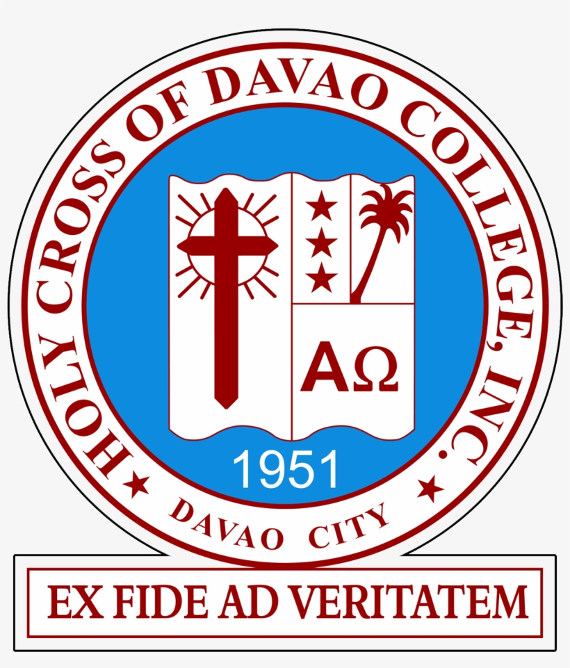 Historical Development Of Hcdc Holy Cross Of Davao College Logo