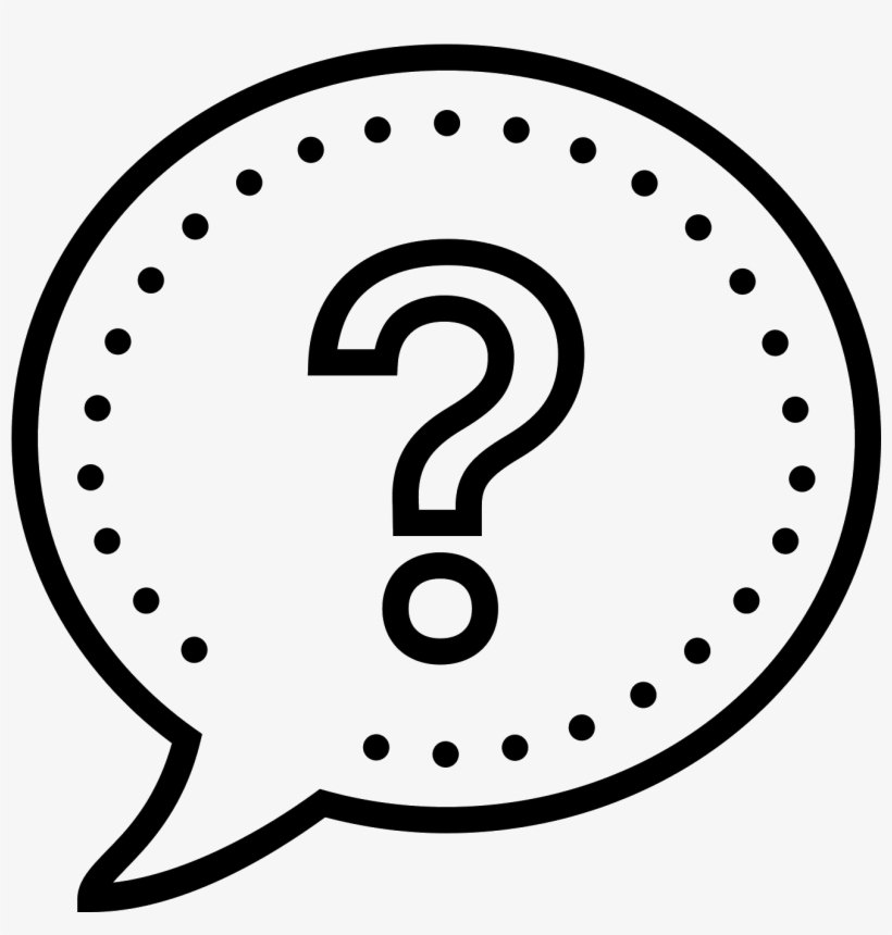 Ask Question Icon - Dot Round Png, transparent png download