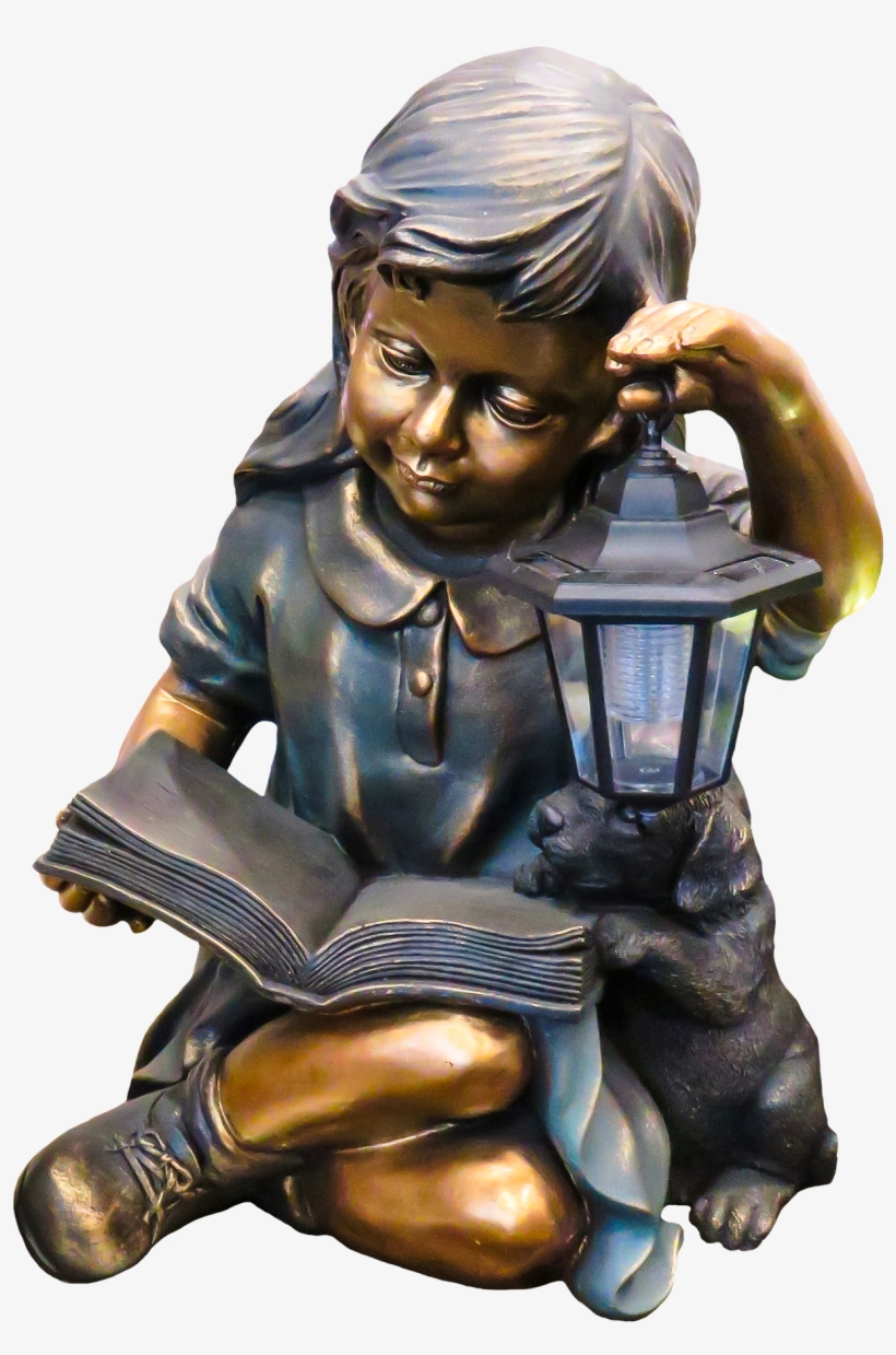 Kid Studying - Statue, transparent png download