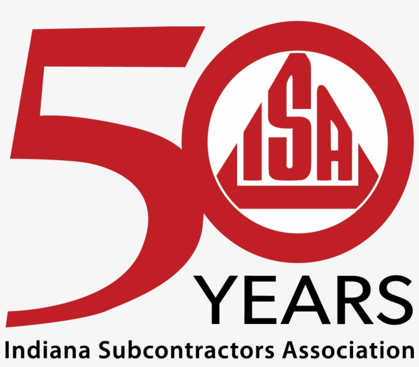 Anniversary Logo Red And Black - Indiana, transparent png download