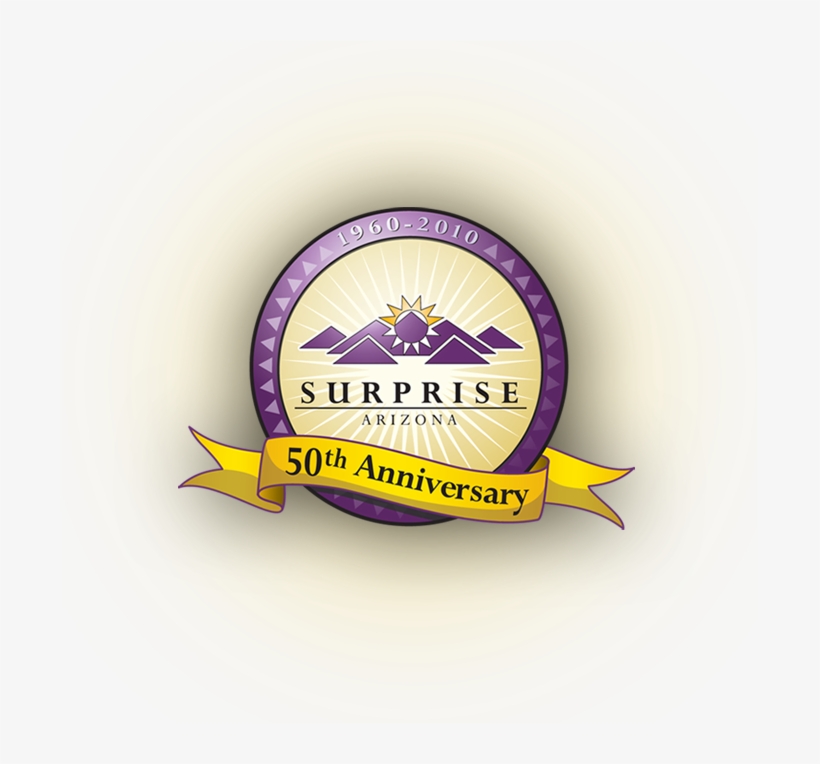 City Of Surprise 50th Anniversary - City Of Surprise, transparent png download