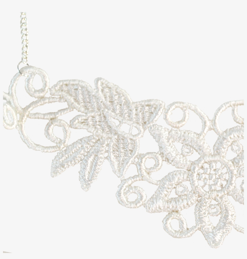 Vividbearfoot Lace Chain Barefoot Sandals. White Foot, transparent png download