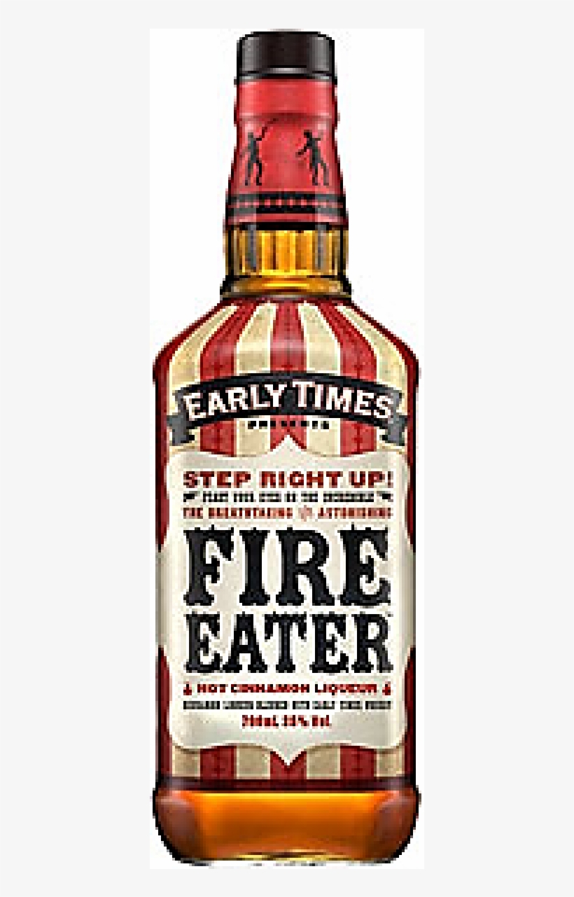 Jack Daniels Fire Eater 70cl - Early Times Fire Eater, Hot Cinnamon - 750 Ml, transparent png download