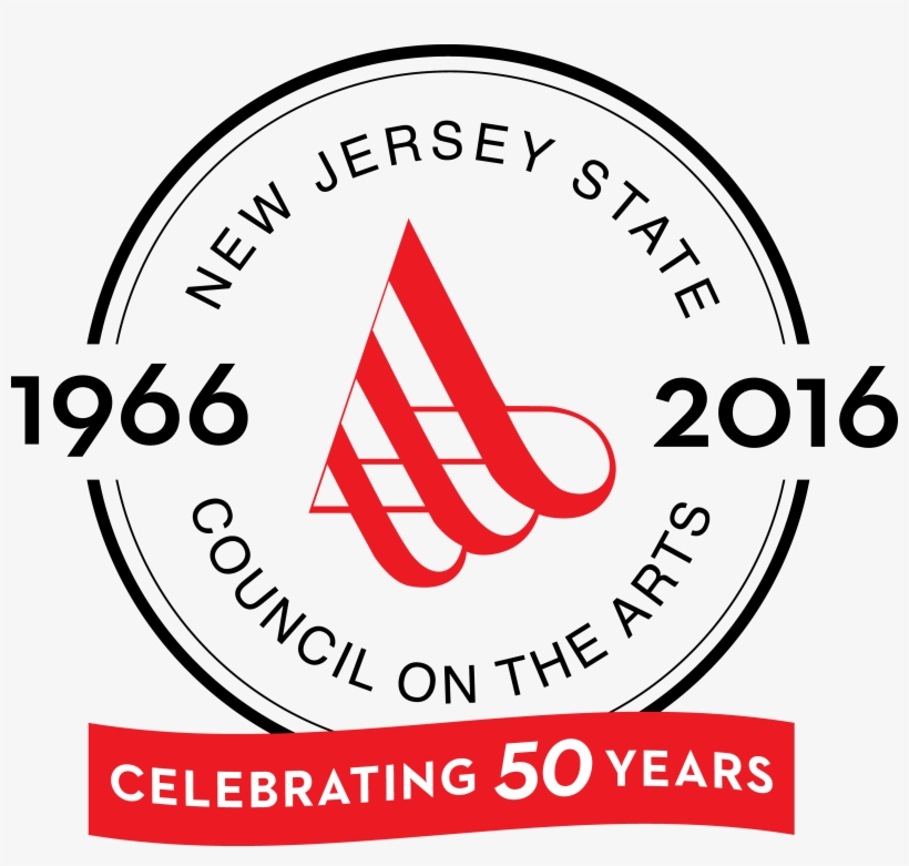 Nj Arts 50th Anniversary Logo Color - New Jersey State Council On The Arts, transparent png download