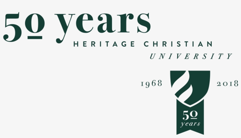 50th Anniversary - Heritage Christian University Jobs, transparent png download