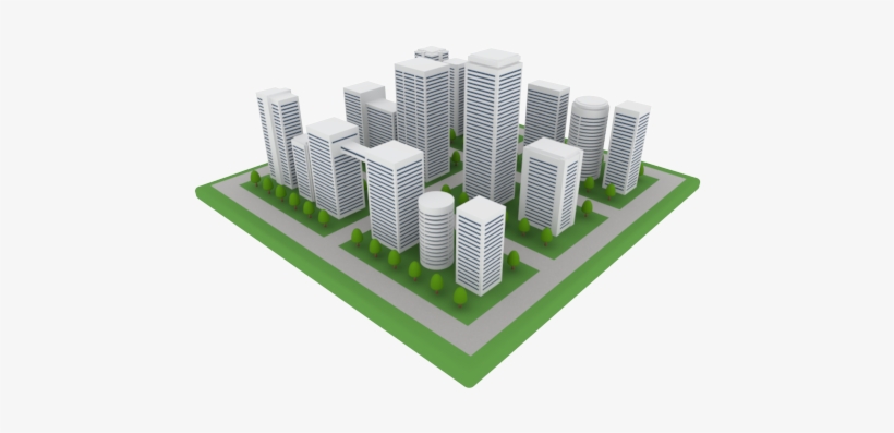#3287215118, High-rise Buildings, Sea, - Buildings With Clear Background, transparent png download