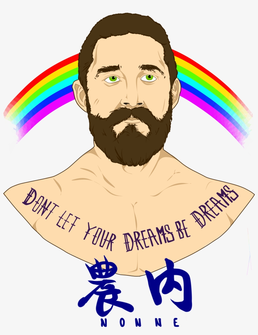 I Do A Lot Of Shia Labeouf Art Because He's Amazing - Shia Labeouf Transparent Background, transparent png download