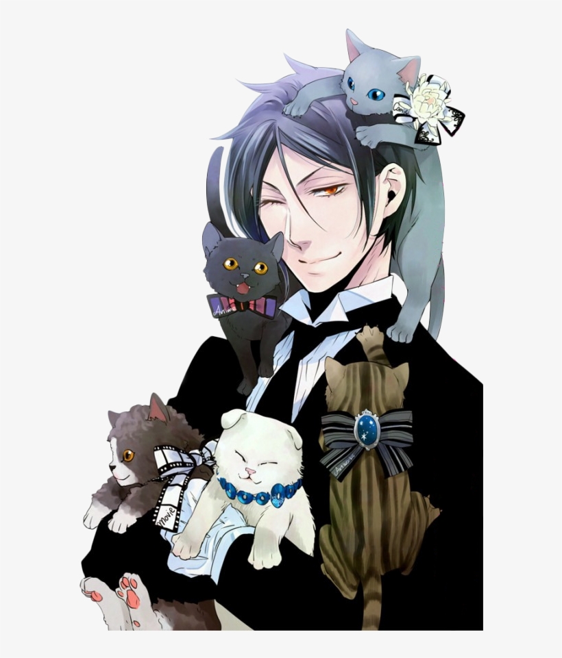Clip Art Sebastian Michaelis Kuroshitsuji Render Png