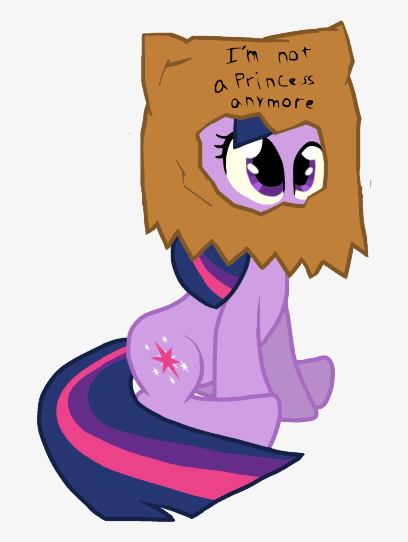 Laserpewpewrblx, Bag, Ex-princess Twilight, Meme, Princess, - Twilight Sparkle Shame, transparent png download
