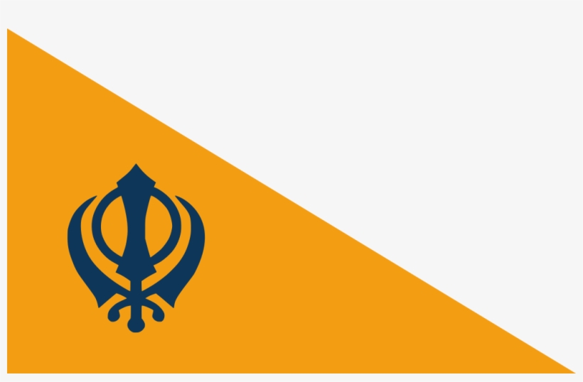 Sikh Empire - Flag Of Punjab India, transparent png download