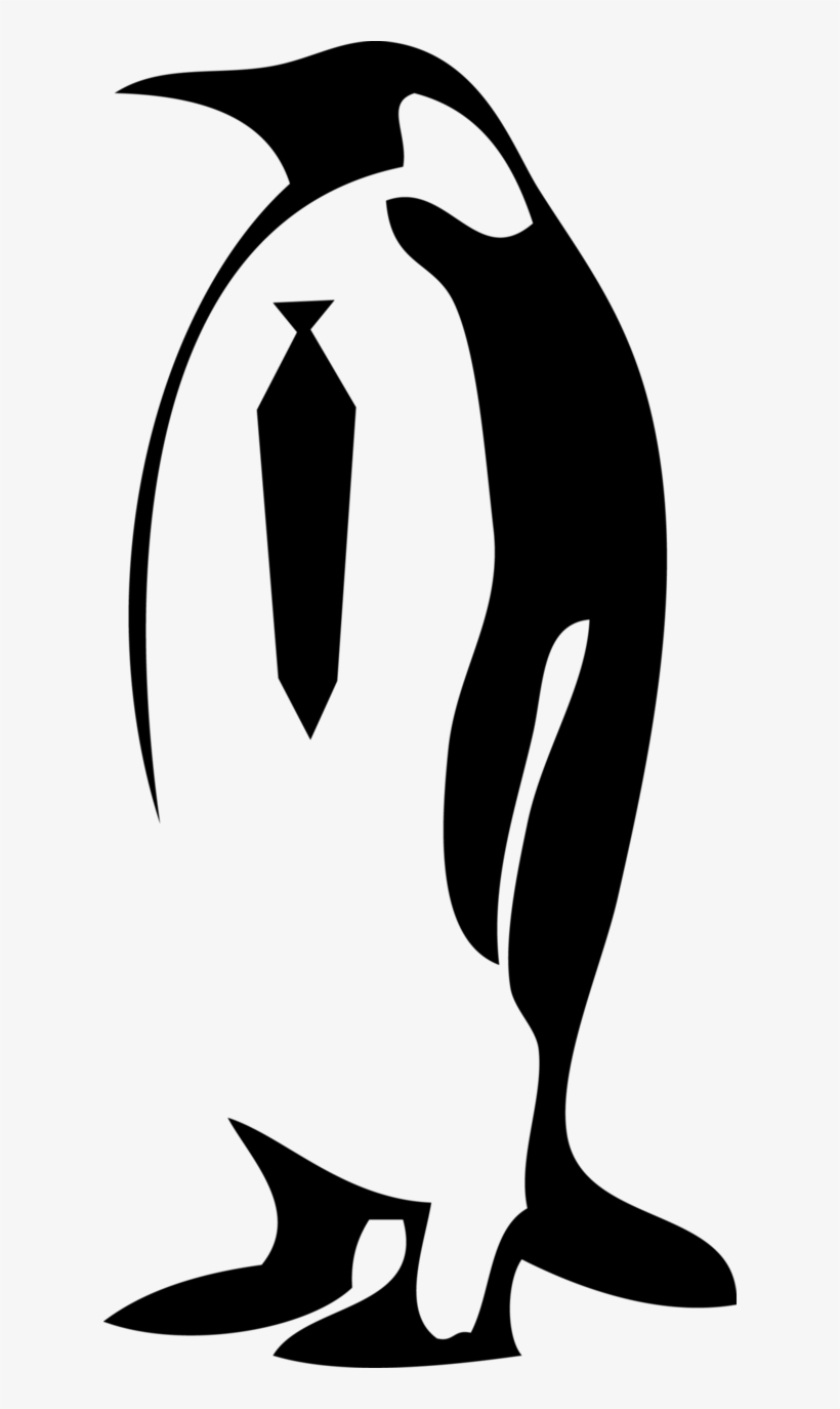 Stencil Animales Buscar Con Google Stencils Pinterest - Yadda-yadda Design Co. Mb - Business Penguin - Macbook, transparent png download