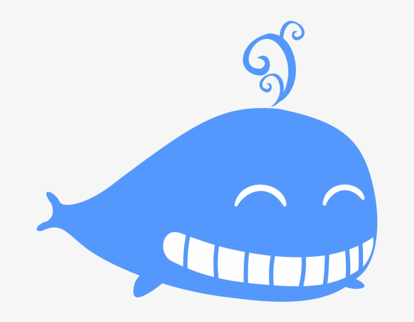 Whale Ballena By Hector Gomez A Blue Whale Cartoon - สัตว์ ทะเล Png, transparent png download