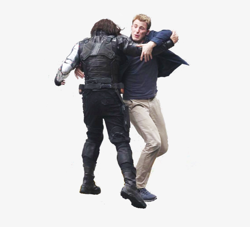 Markiplier & Chris Evans Are My Source Of Life Mostly - Winter Soldier Costume Back, transparent png download
