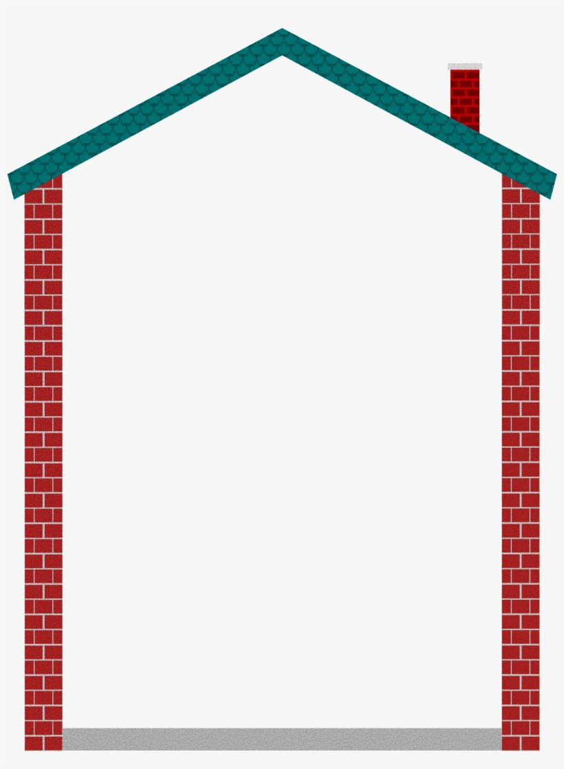 This Free Icons Png Design Of House Border 02, transparent png download