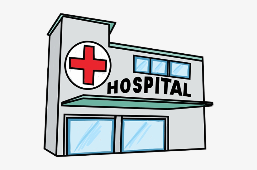 Digestive System Analogy - Clip Art Of Hospital, transparent png download