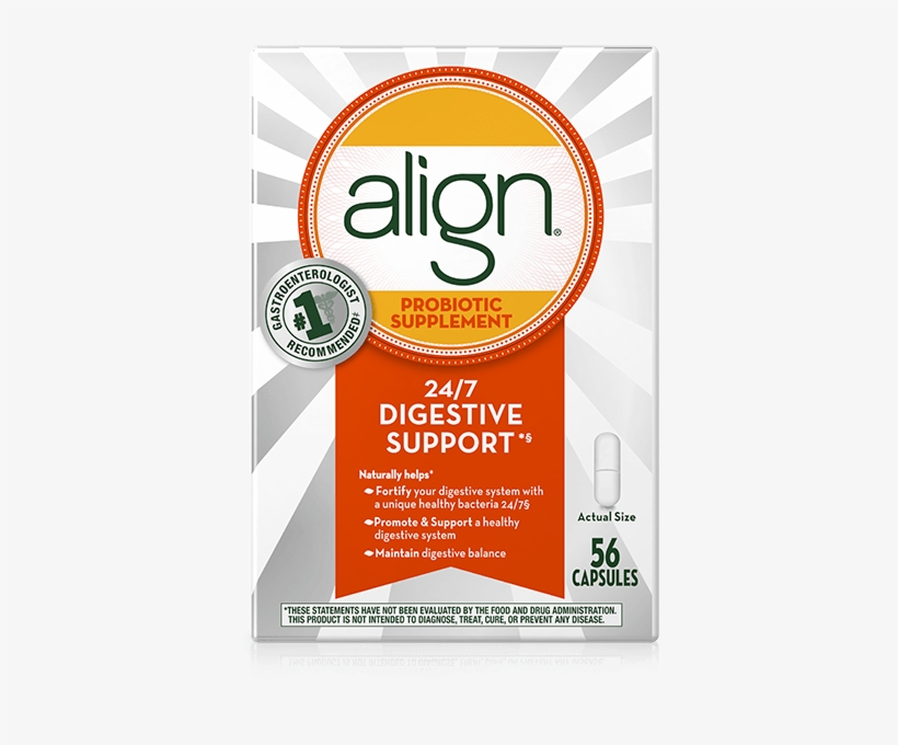 Align Probiotic Supplement - Align Probiotic 28 Ct, transparent png download