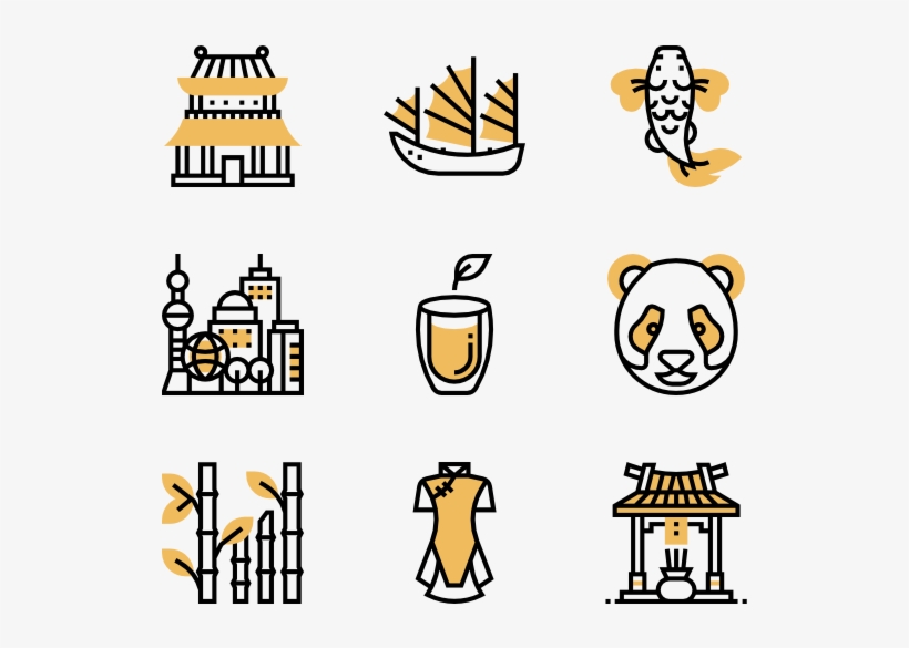 China Symbols, transparent png download