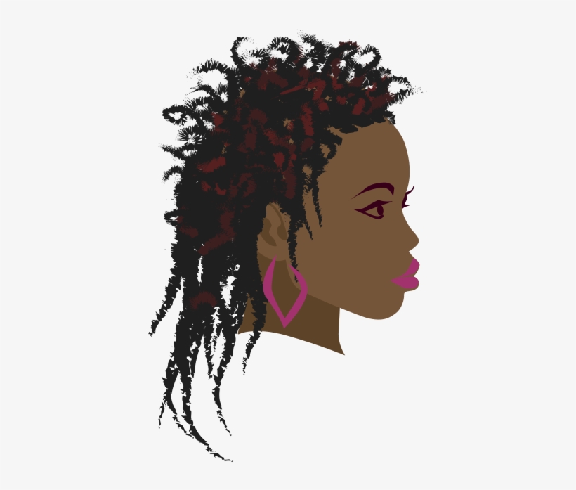 Free African Girl 3 - Africa Hair Transparent, transparent png download