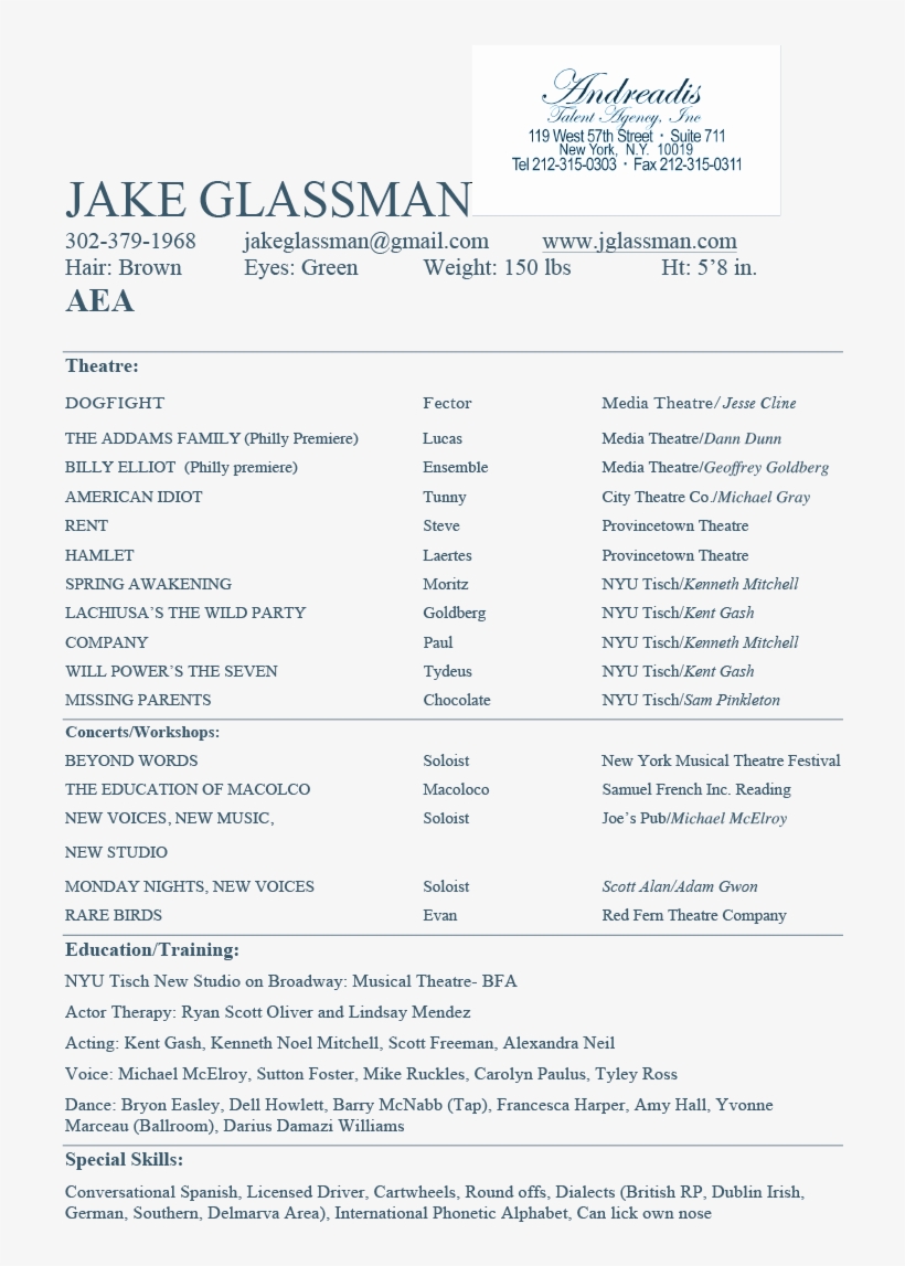 Jakeresumefeb2016 - Document, transparent png download