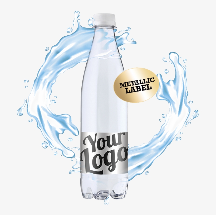 Prima 500ml Metallic - Bottle, transparent png download