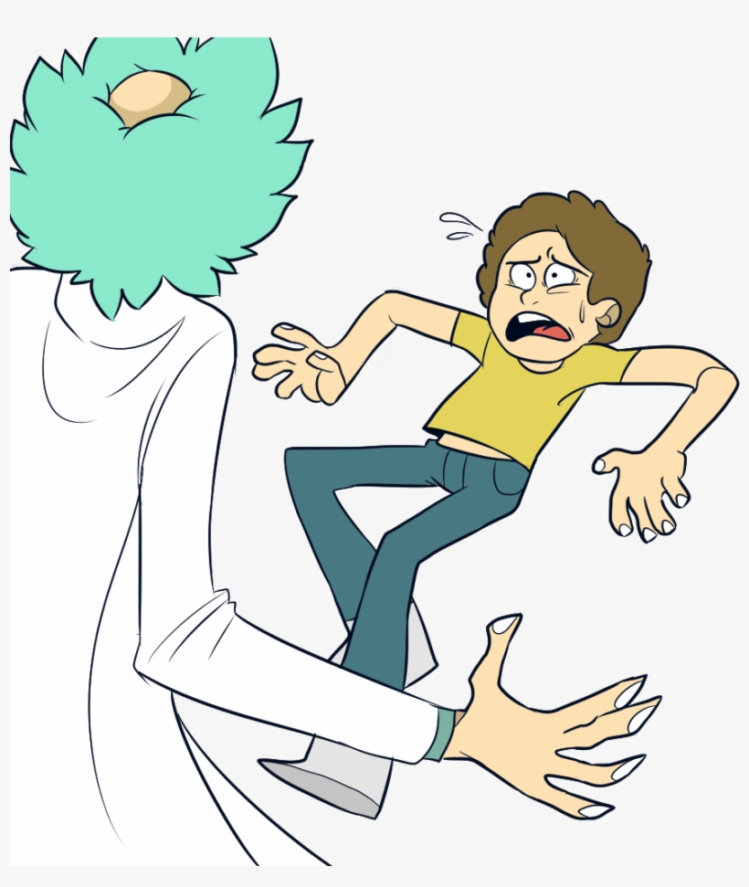 To Boldly Go Where No Blog Has Gone Before Rick Harassing - Cartoon, transparent png download
