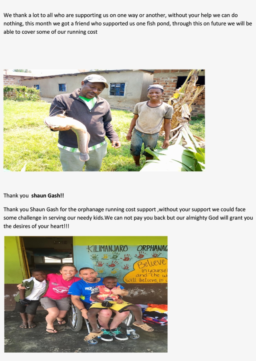 Kilimanjaro Orphanage Centre,september News Latter - Brochure, transparent png download