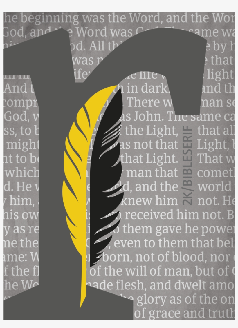 Bible Serif Poster, transparent png download