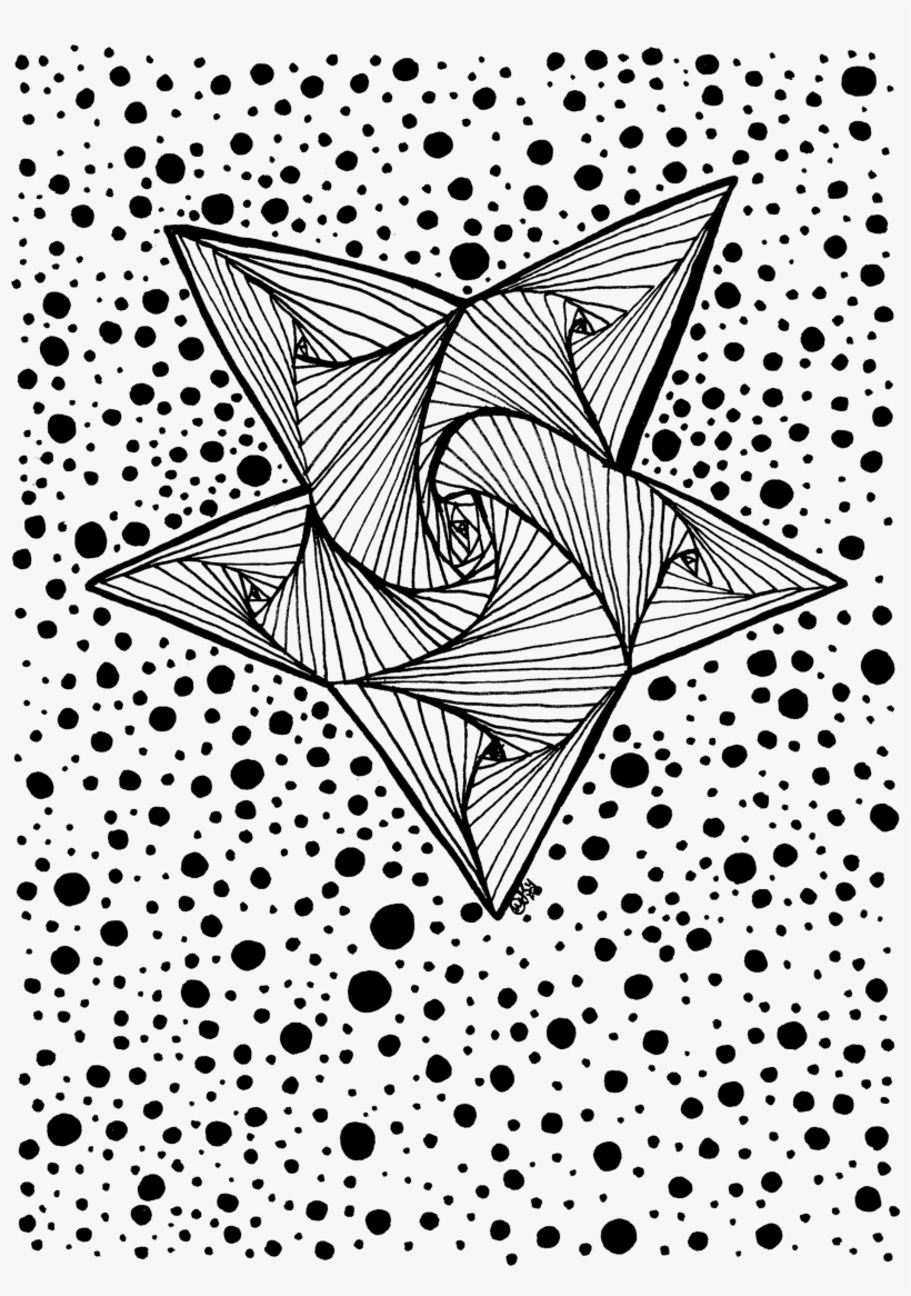 Star - Drawing, transparent png download