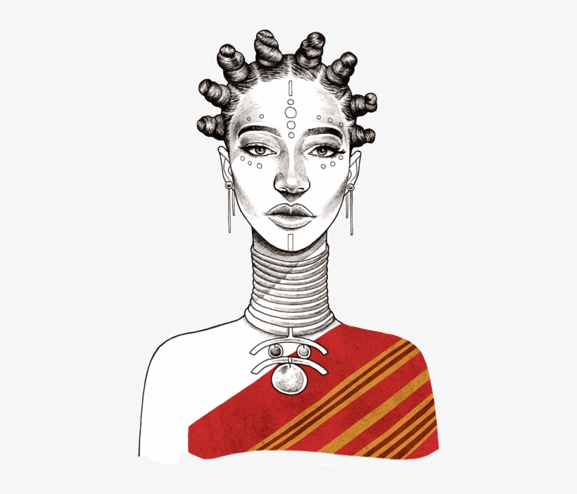 In More Ways Than One, Braids Were Historically Used - Illustration, transparent png download