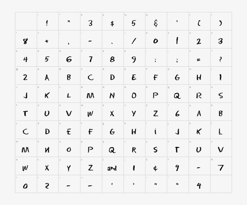 Eraser Regular - Number, transparent png download