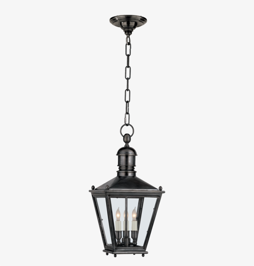 Sussex Small Hanging Lantern In Bronze - Light Fixture, transparent png download
