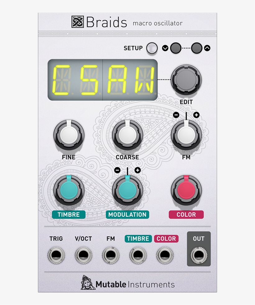 Softube Mutable Instruments Braids For Modular - Mutable Instruments Braids, transparent png download