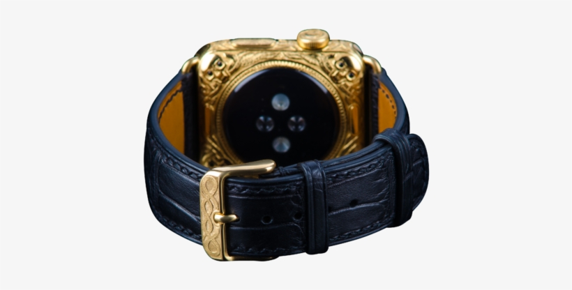 Skull Gold Watch - Analog Watch, transparent png download