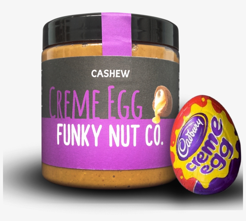 Cadbury Creme Egg Nut Butter From Funky Nut Co - Cadbury Creme Egg Spread, transparent png download