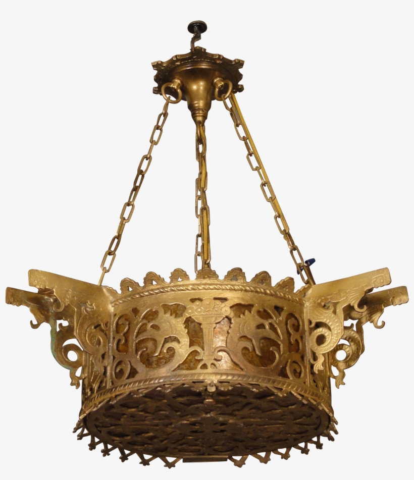 Hanging Lamp Png - Medieval Hanging Lamp, transparent png download