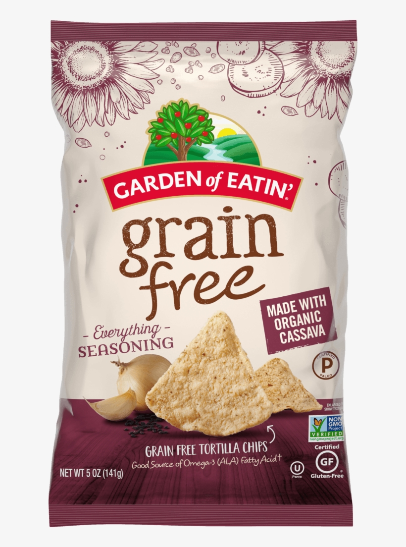 Grain Free Everything Chips - Garden Of Eatin Grain Free, transparent png download