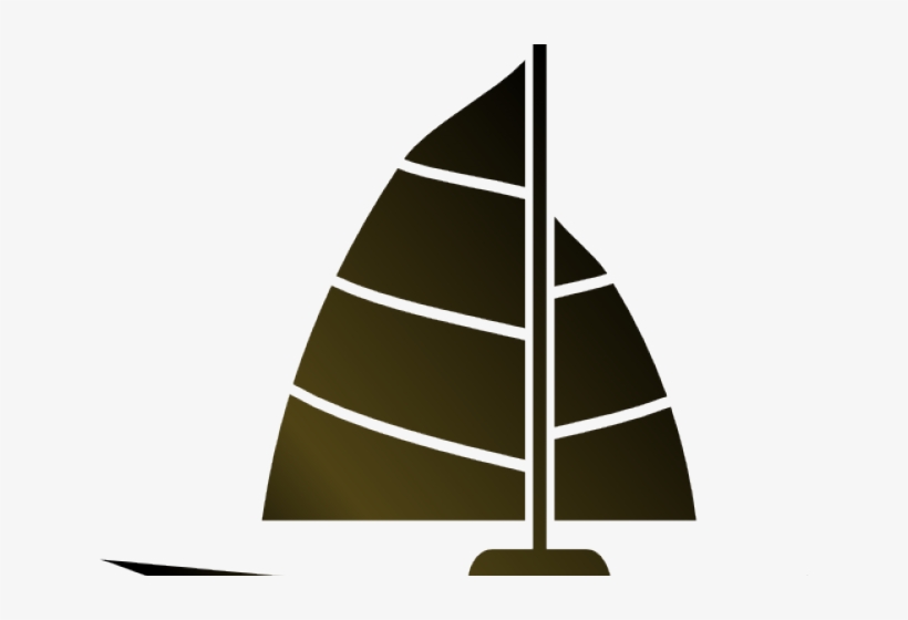 Sailboat Clipart Basic - Sailboat Png, transparent png download