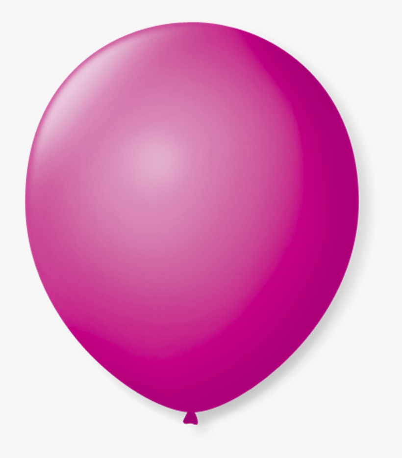 Balão De Látex Ameixa 50 Unidades - Balões Sao Roque Púrpura, transparent png download