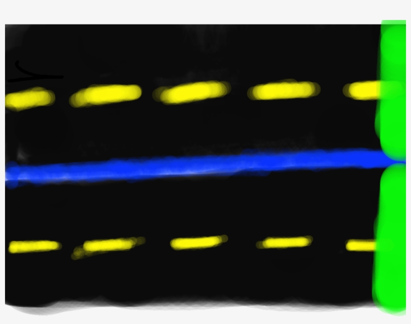 Background Scene - Drawing - Electric Blue, transparent png download