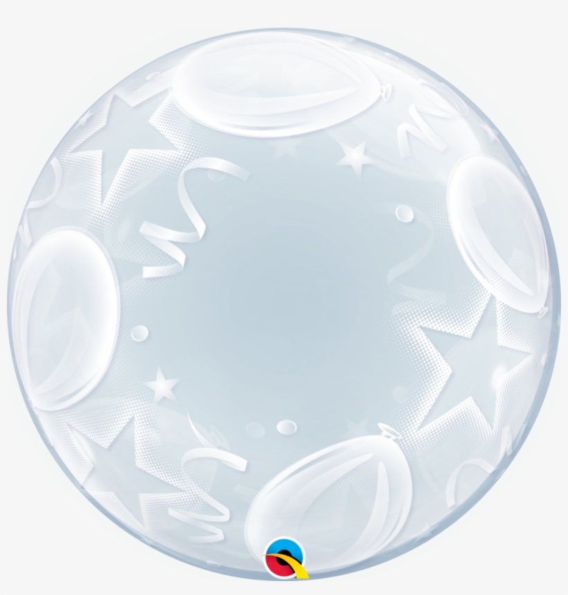 Balao - Qualatex Deco Bubble Clear Balloon, transparent png download