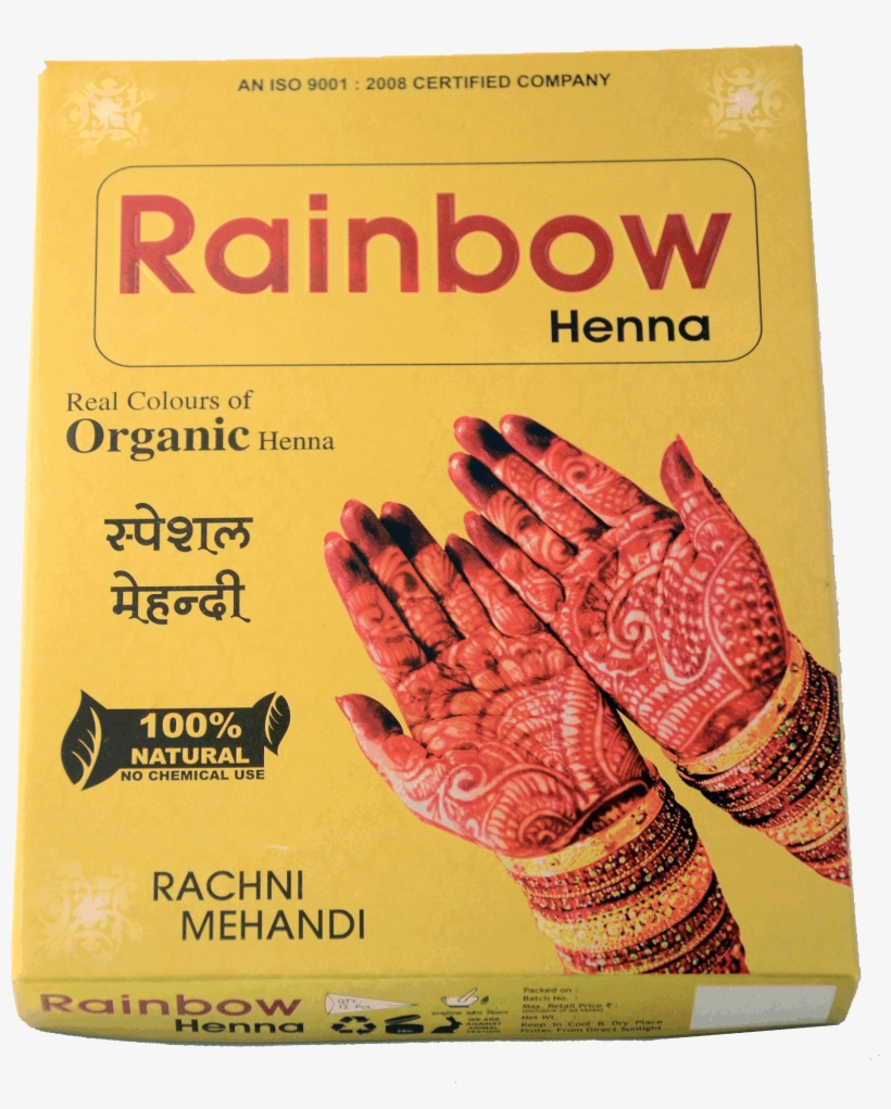 Rainbow Premium Henna - Book Cover, transparent png download