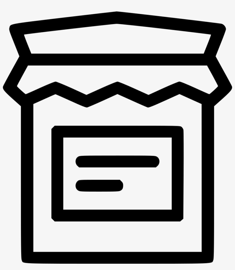 Jam Bottle Jar Food Sauce Comments - Icon, transparent png download