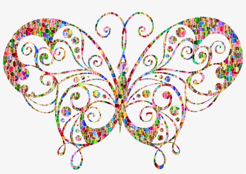 This Free Icons Png Design Of Chromatic Tiled Flourish, transparent png download