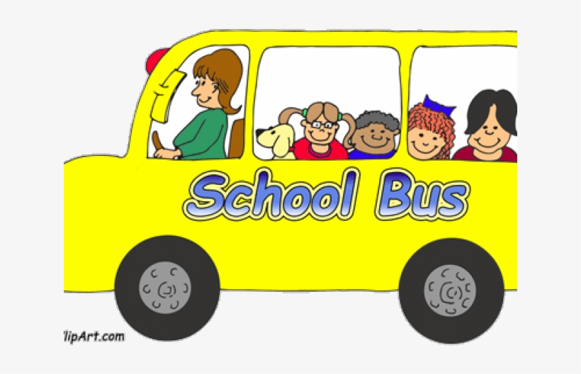 Driving Clipart Yellow School Bus - Clip Art, transparent png download