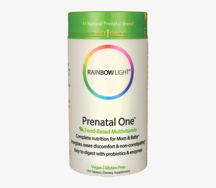 Prenatal One™ Multivitamin - Rainbow Prenatal Vitamins, transparent png download